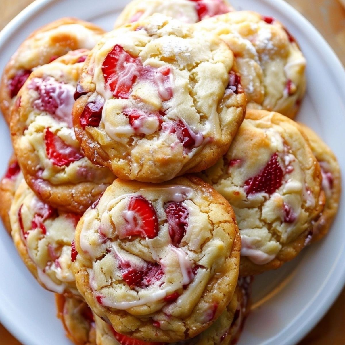 Strawberry Shortcake Cookies Recipe