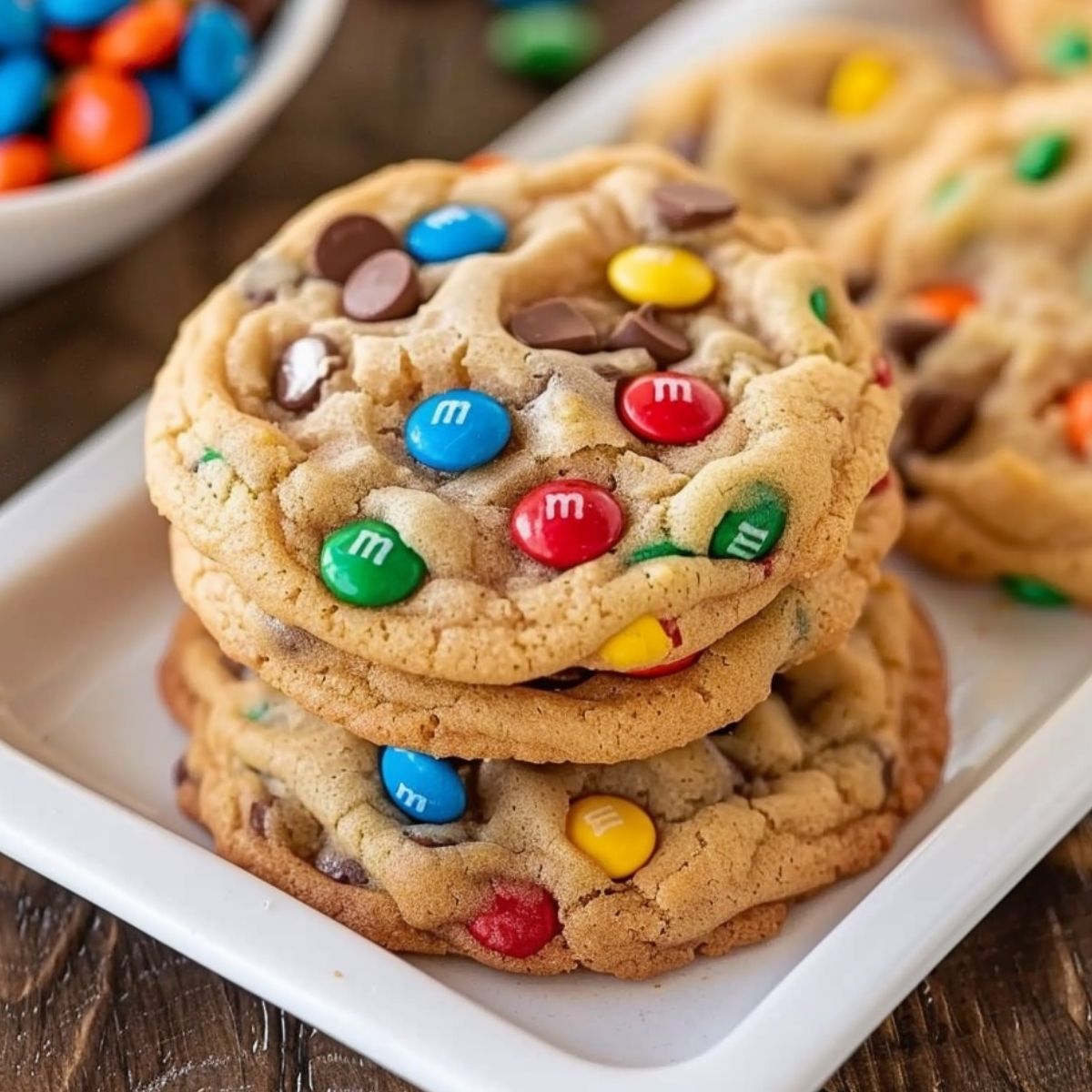 Chocolate Chip M&M Cookies