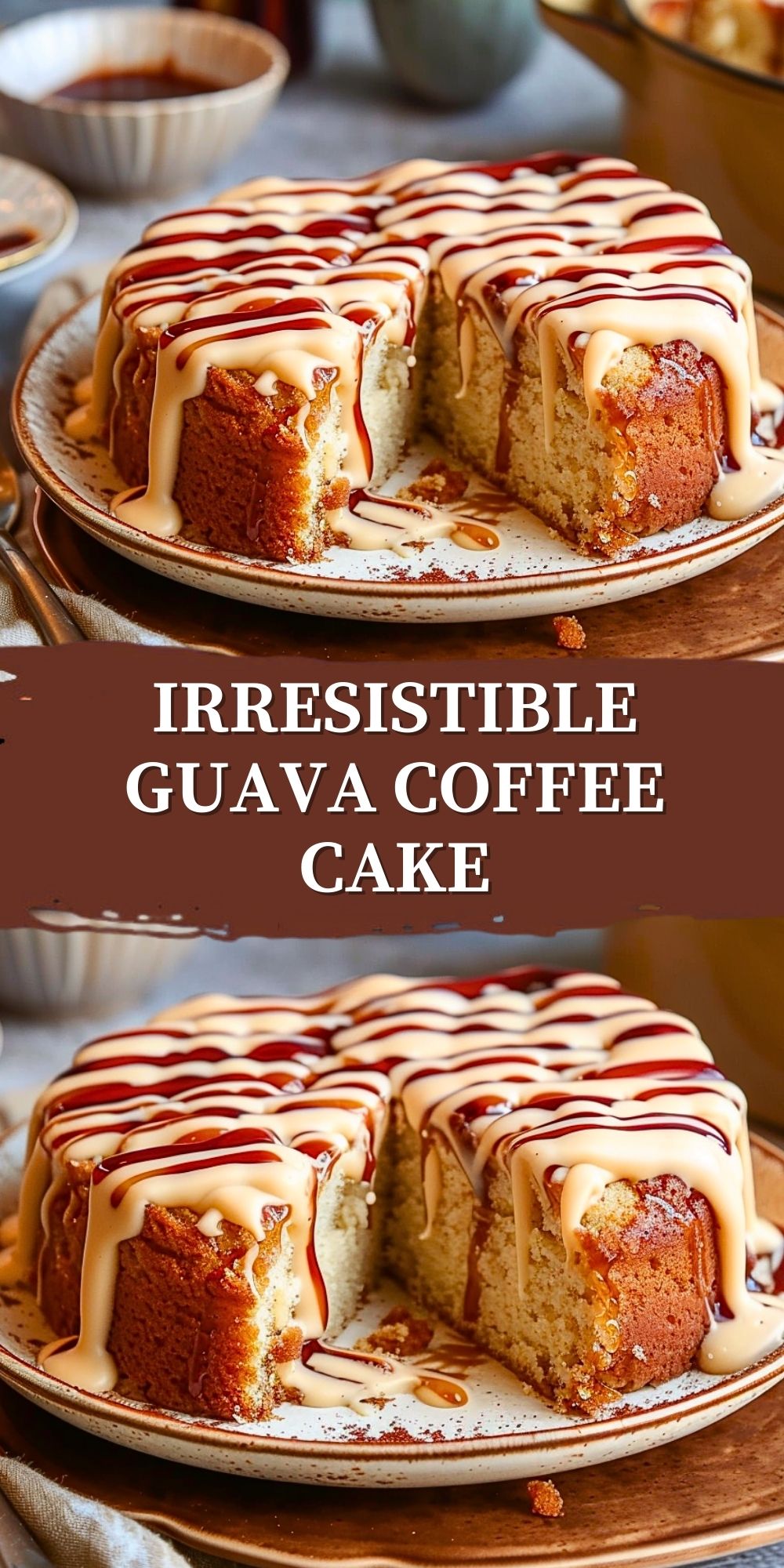 Irresistible Guava Coffee Cake Recipe