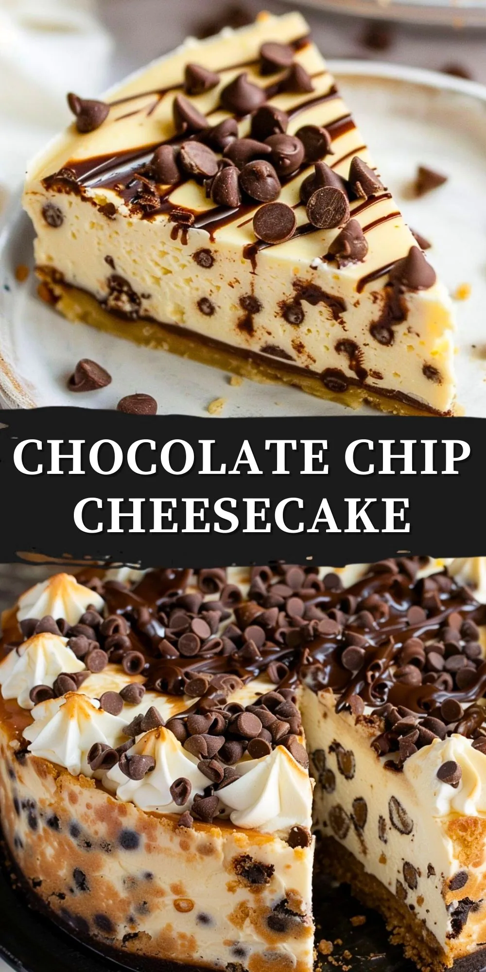 Chocolate Chip Cheesecake