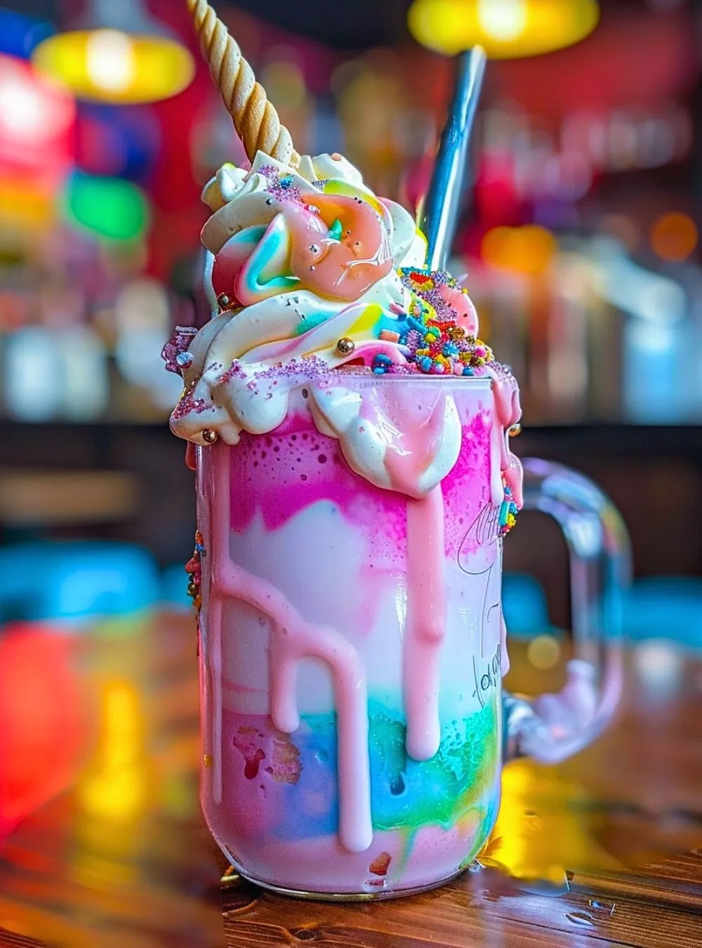 Pink Unicorn Freakshakes: Extreme Milkshake